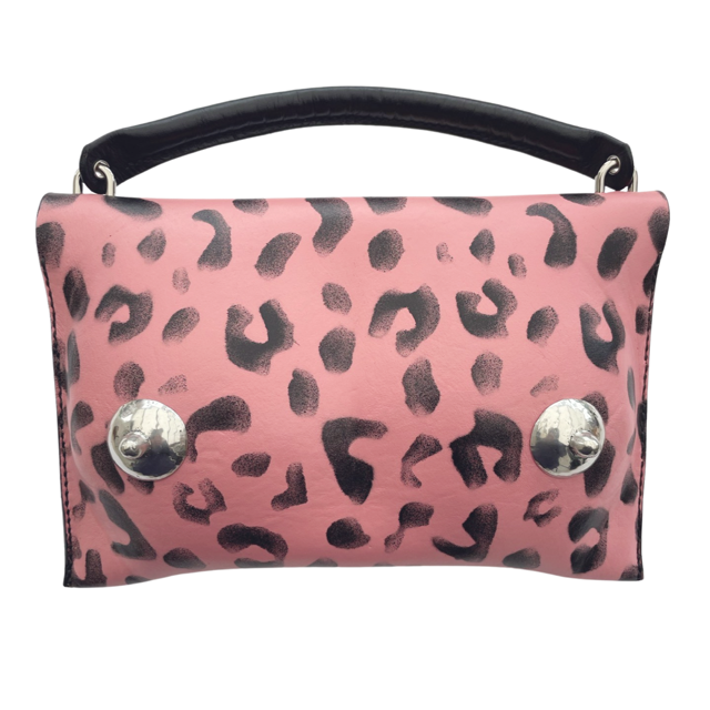 Urban Leopard Baby Pink Clutch