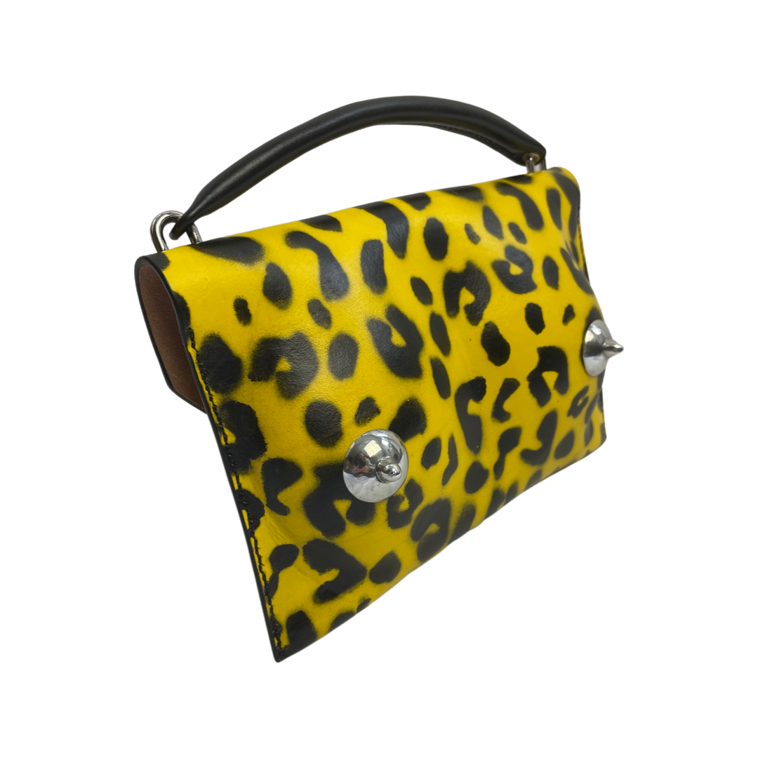 Urban Leopard Yellow Clutch