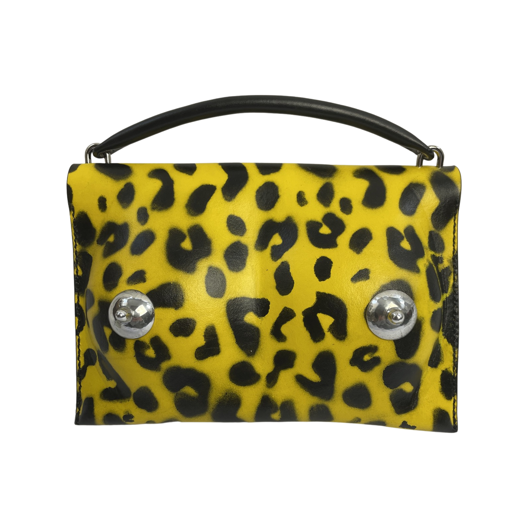 Urban Leopard Yellow Clutch